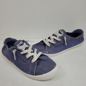 Bobs By‎ Skechers Sneakers Size 10 Denim Blue Low Top